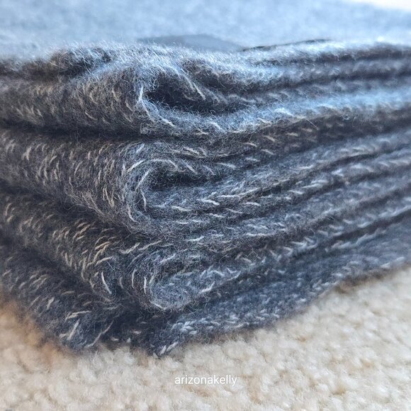 NWOT Theory Oversized Scarf in Cashmere Grey - Picture 15 of 16